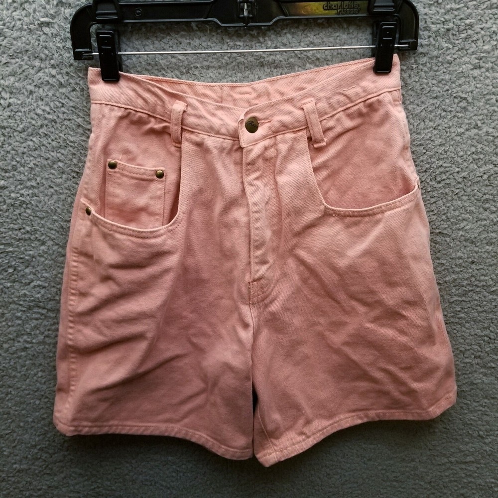 Chazzz Women's 9 Charles Ghailian Pink Chino Shorts 100% Cotton 26" 6.5" 12.5"